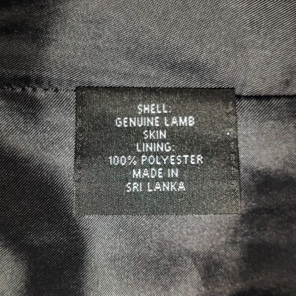 Roundtree & Yorke Lambskin Moto Jacket - Picture 3 of 5